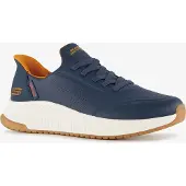 SKECHERS Slip-Ins Bobs Squad 4 Direct Step Herren Sneaker Blau