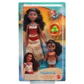 Mattel Moana And Simea Disney Princess Doll Orange Enfants