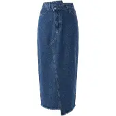 Imily Bela Jupe bleu roi