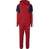 Nike Survêtement 'CLUB FLEECE' bleu marine / rouge / blanc