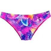Venice beach Bas de bikini jaune / violet / bleu violet / rose
