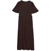 Vero Moda Robe-chemise 'VMDora' brun foncé