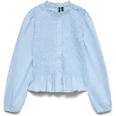 Vero Moda Chemisier 'VMFRiba' bleu clair