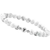 GOOD.designs Bracelet gris / blanc