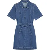 Vero Moda Robe-chemise 'VMLouise' bleu foncé