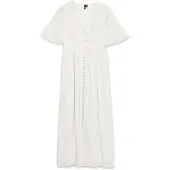 Vero Moda Robe-chemise 'VMDora' blanc