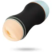 Cruizr CM06 - masturbateur vibrant rechargeable avec sons - silicone noir bleu