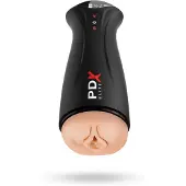 PDX Elite - masturbateur homme succion et vibration - noir