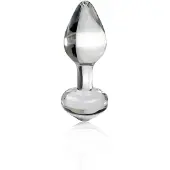 Icicles No. 44 - plug anal conique - verre transparent