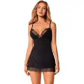 Obsessive Bella Rou Chemise & Culotte M/L