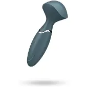 Satisfyer Vibromasseur - - Mini Wand-er - Gris - Compact - Silencieux - Sans fil