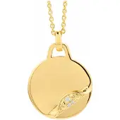 Secrecy Collier - - P7211CDAWWC93 - Argent sterling - Cristal - Couleur dorée