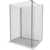 Mexen Kioto Douche à l'italienne, 115x90x40 cm, Transparent, Gunmetal