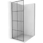 Mexen Kioto L paroi de douche 80x200 motif noir