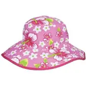 Baby Banz Chapeau bob r versible anti-UV pour b b fille , motif floral rose 2