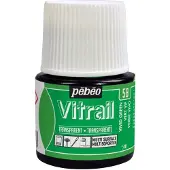 Pebeo PEINTURE SUR VERRE VITRAIL TRANSPARENT 45 ML - 58 VERT VIF
