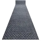 Rugsx Paillasson antidérapant pour les mètres courants 100 cm VECTRA 902 Liverpool extérieur, intérieur, sur caoutchouc - gris clair 100x530 cm