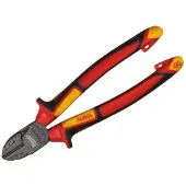Milwaukee Pince coupante diagonale - - 180 mm - isolée - protection électrique