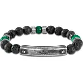 Police Urban Rebel Bracelet Argenté Homme