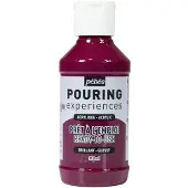 Pebeo Peinture acrylique - Pébéo - Pouring - Magenta foncé - 118 ml - Mixte