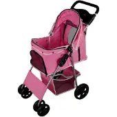 Monster Poussette Pour Animal De Compagnie ¿ Rose