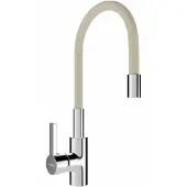 Mexen Mélangeur de lavabo Flex, chrome/beige (670900-09)