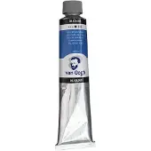 Taidepiste Peinture l'huile , tube de 200 ml, bleu c rul en, phtalocyanine 535