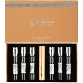 Al Haramain Discovery Collection - Amber Oud pour adulte unisexe - 6 mini coffret cadeau 0,33 oz Amber Oud Atomiseur de parfum