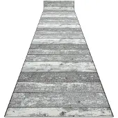 Rugsx TAPIS DE COULOIR antidérapant 67 cm Bois, planche gris 67x750 cm