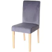 MCW Chaise de salle à manger Littau velours