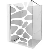 Mexen Kioto Mur de douche 110x200cm Motif blanc