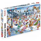 Piatnik 5351 - Ruyer, Puzzle de Noël, 1000 pièces