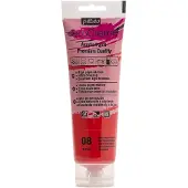 Pebeo Peinture acrylique - - DecoCrème - Rouge passion - 120 ml - Finition Mat