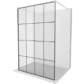 Mexen Kioto paroi de douche 130x200 cm motif noir
