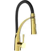 Mexen Aster mitigeur de lavabo or/noir (73450-57)