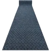 Rugsx Paillasson antidérapant pour les mètres courants 100 cm VECTRA 800 extérieur, intérieur, sur caoutchouc - bleu 100x530 cm