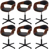MCW Chaise de salle à manger -H46 (lot de 6)