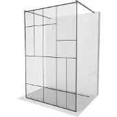 Mexen Kioto paroi de douche 110x200 cm gun metal