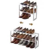 Yamazaki Rangement à Chaussures Yamazaki Line White