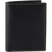 Friedrich Lederwaren Porte-monnaie en cuir noir protection RFID