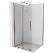 Mexen Velar Paroi de douche 110x200cm, Cuivre, 8mm