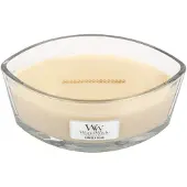 Woodwick Bougie parfum e Ellipse, gousse de vanille, 473 ml | Dur e de combustion jusqu' 50 heures