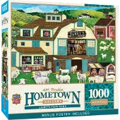 Master Pieces Puzzle Hometown Gallery - Janet'S Yarn Barn - 1000 pièces