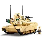 Sluban Jeu de construction - - Char Tank M1A2 SEP V2 - 781 pièces - Plastique - 29 cm