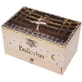 Leklyckan Coffret à Bijoux Musical - Ballerina - Forme Rectangulaire