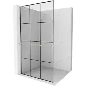 Mexen Paroi de douche Kioto+ L 110x200, motif noir