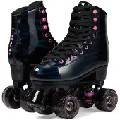 Impala Patins à Roulettes - Quad Skate - Black Holographic - - 36 - Patins à Roulettes