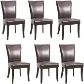 MCW Chaise de salle à manger Edinburgh (lot de 6)
