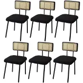 Mendler Chaise de salle à manger -K88 (lot de 6)