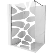 Mexen Kioto Paroi de douche 80x200cm, Gun Gray, 8mm